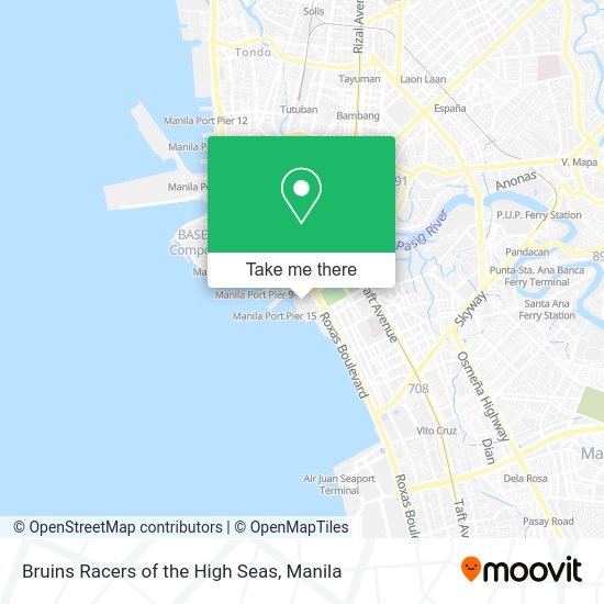 Bruins Racers of the High Seas map