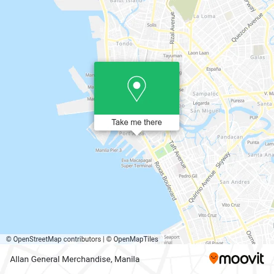 Allan General Merchandise map