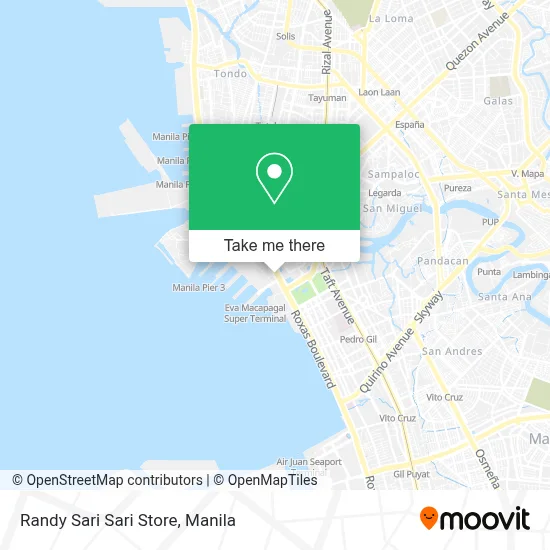 Randy Sari Sari Store map