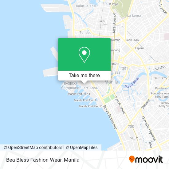 Bea Bless Fashion Wear map