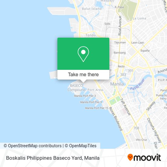 Boskalis Philippines Baseco Yard map