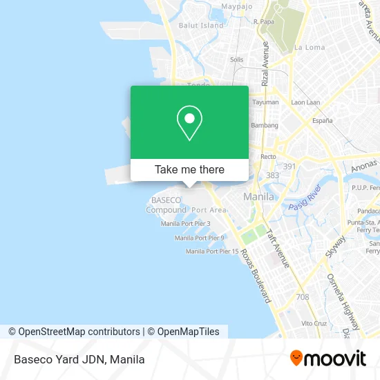 Baseco Yard JDN map