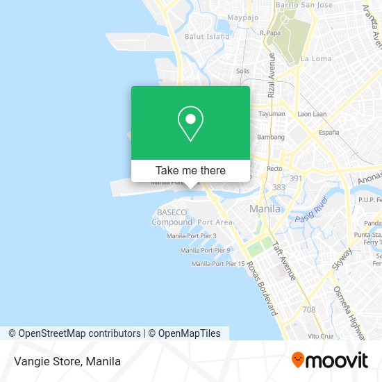 Vangie Store map