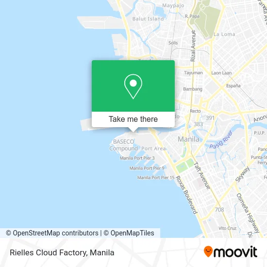 Rielles Cloud Factory map