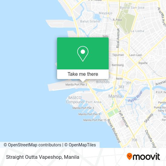 Straight Outta Vapeshop map