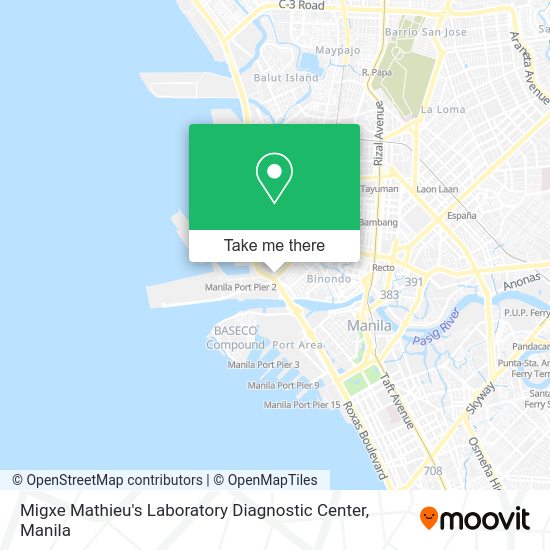 Migxe Mathieu's Laboratory Diagnostic Center map