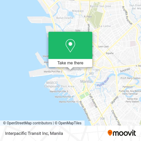 Interpacific Transit Inc map
