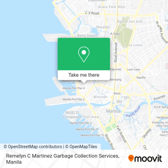 Remelyn C Martinez Garbage Collection Services map
