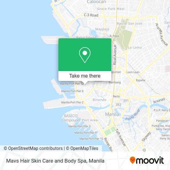 Mavs Hair Skin Care and Body Spa map