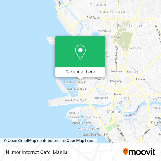 Nilmor Internet Cafe map