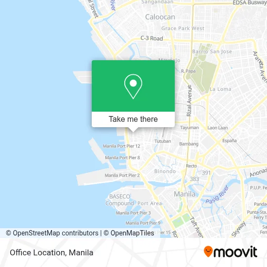 Office Location map
