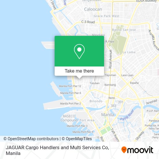 JAGUAR Cargo Handlers and Multi Services Co map