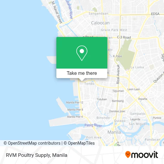 RVM Poultry Supply map
