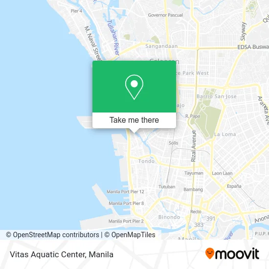 Vitas Aquatic Center map
