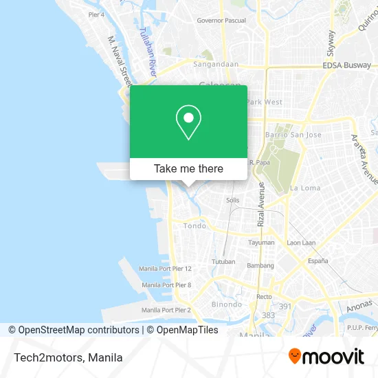 Tech2motors map