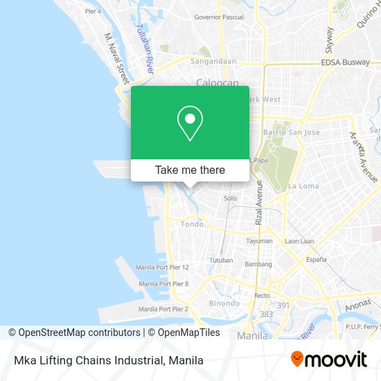 Mka Lifting Chains Industrial map