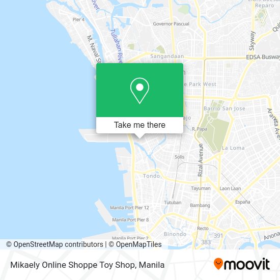 Mikaely Online Shoppe Toy Shop map