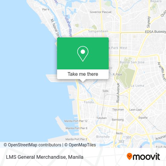 LMS General Merchandise map