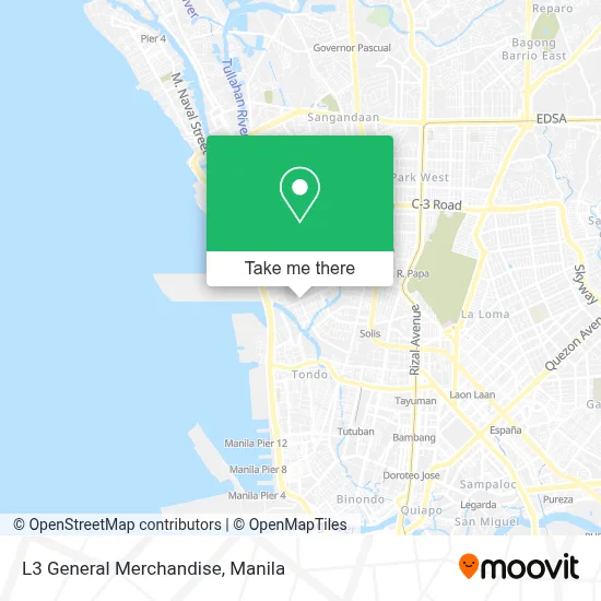 L3 General Merchandise map