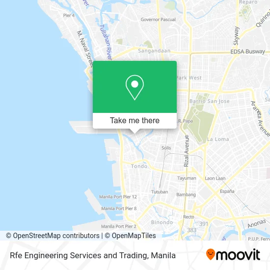 Rfe Engineering Services and Trading map