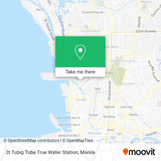 3t Tubig Tobe True Water Station map