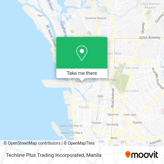 Techline Plus Trading Incorporated map