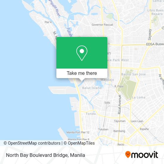 North Bay Boulevard Bridge map