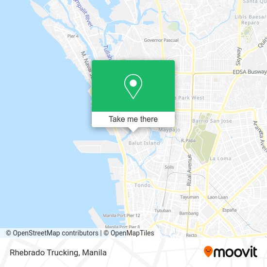 Rhebrado Trucking map