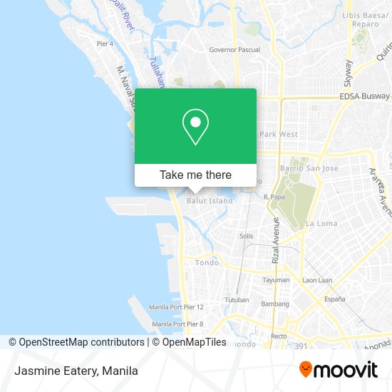 Jasmine Eatery map