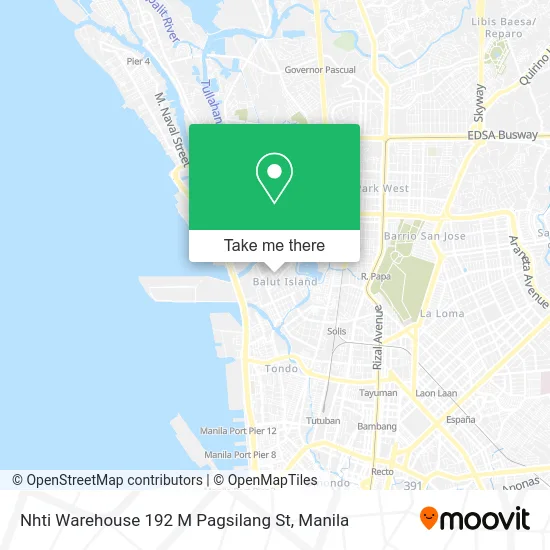 Nhti Warehouse 192 M Pagsilang St map