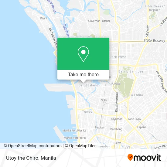 Utoy the Chiro map
