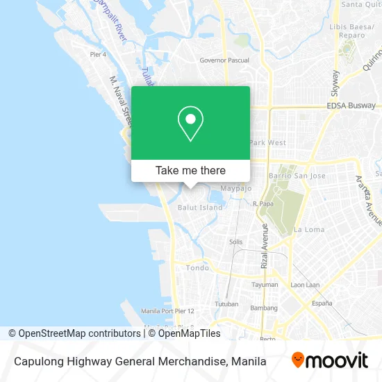 Capulong Highway General Merchandise map