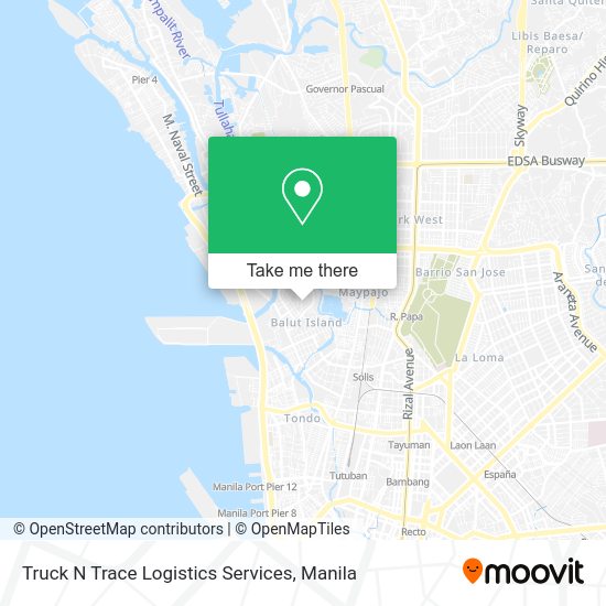 Truck N Trace Logistics Services map
