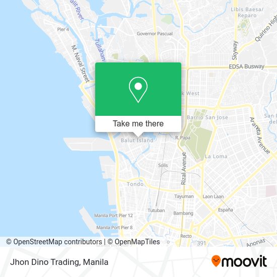 Jhon Dino Trading map