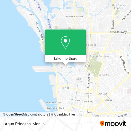 Aqua Princess map