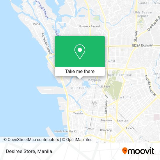 Desiree Store map