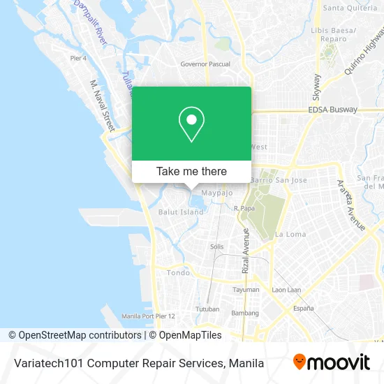 Variatech101 Computer Repair Services map