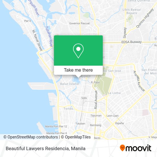 Beautiful Lawyers Residencia map