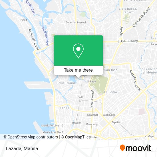 Lazada map