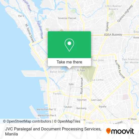 JVC Paralegal and Document Processing Services map