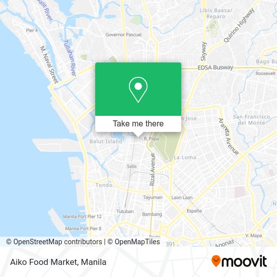 Aiko Food Market map