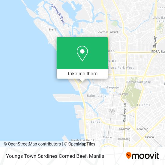 Youngs Town Sardines Corned Beef map