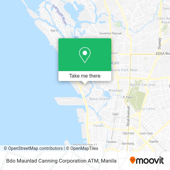 Bdo Maunlad Canning Corporation ATM map
