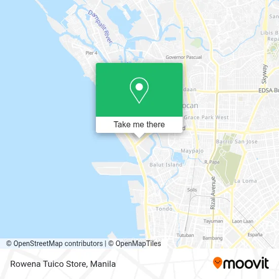 Rowena Tuico Store map