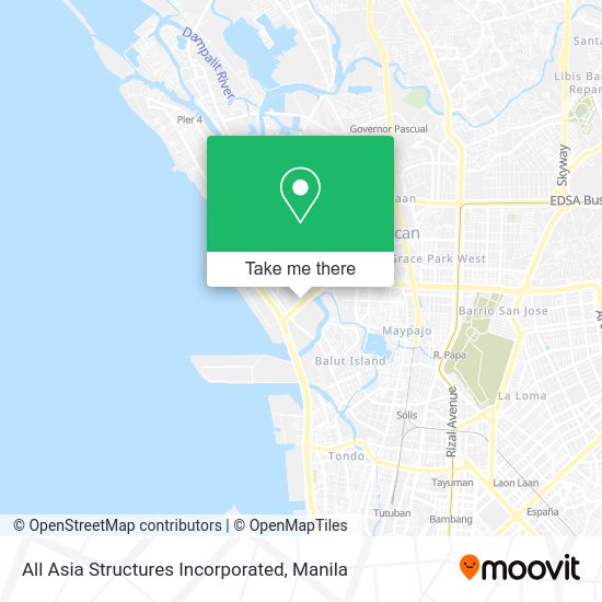 All Asia Structures Incorporated map