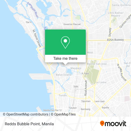 Redds Bubble Point map