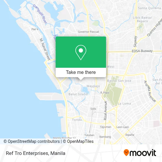 Ref Tro Enterprises map