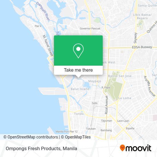 Ompongs Fresh Products map