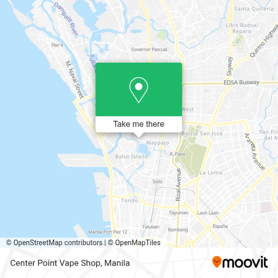 Center Point Vape Shop map