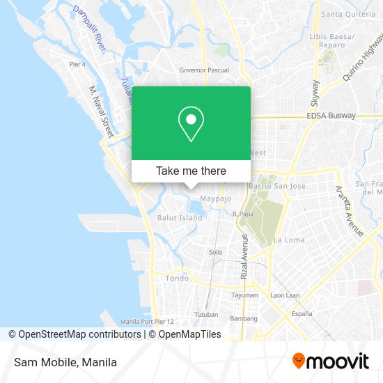 Sam Mobile map